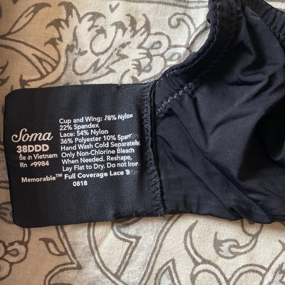 Soma Memorable fully light padding strap/ strapless bra - Picture 7 of 9